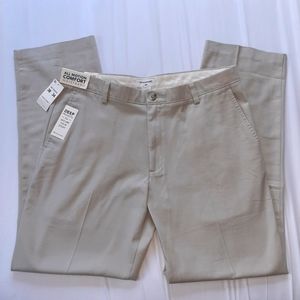 Dockers No Wrinkles Easy Khaki Straight Fit W38 L34 Motion Comfort Waist Pants